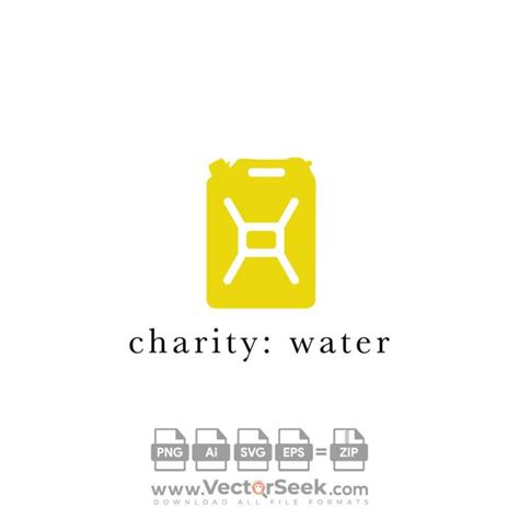Charity Water Logo Vector .